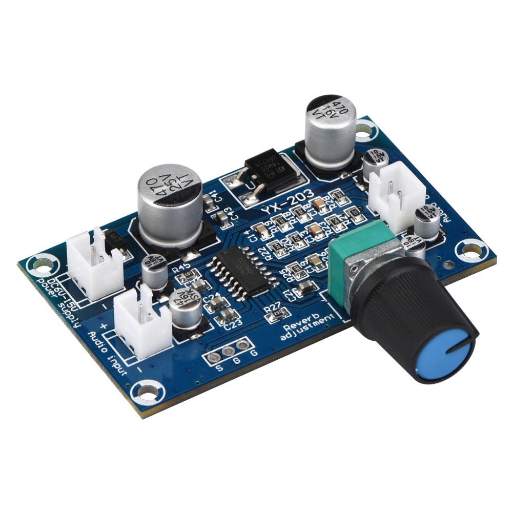 Placă Reverberație Microfon Amplificator Putere Audio Monocanal DC615V