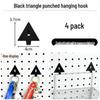 Pegboard Wall Organizer with Hooks - No-Drill Storage Rack for Entryway or Study Room.