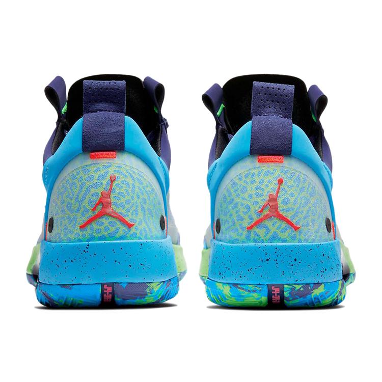 Air Jordan 34 Low Pf Regency Purple 'Blue Green' Women's CZ7746-500