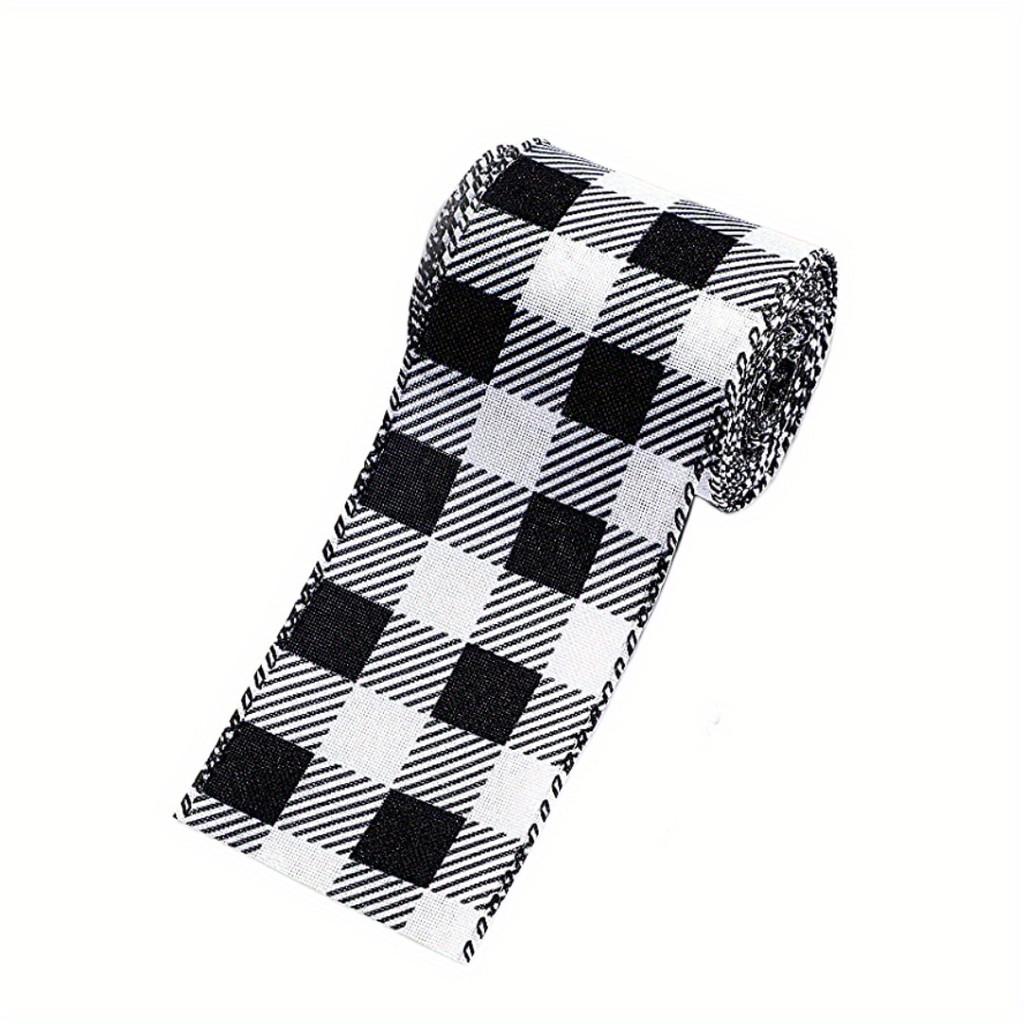 Unique Style European Black And White Ribbon With Stripes And Dots Crafts For