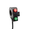 Bicycless LED Light Horn Button Scooter Horn Headlight Switches Electric Bicycles Headlight Horn Turn Signal Light