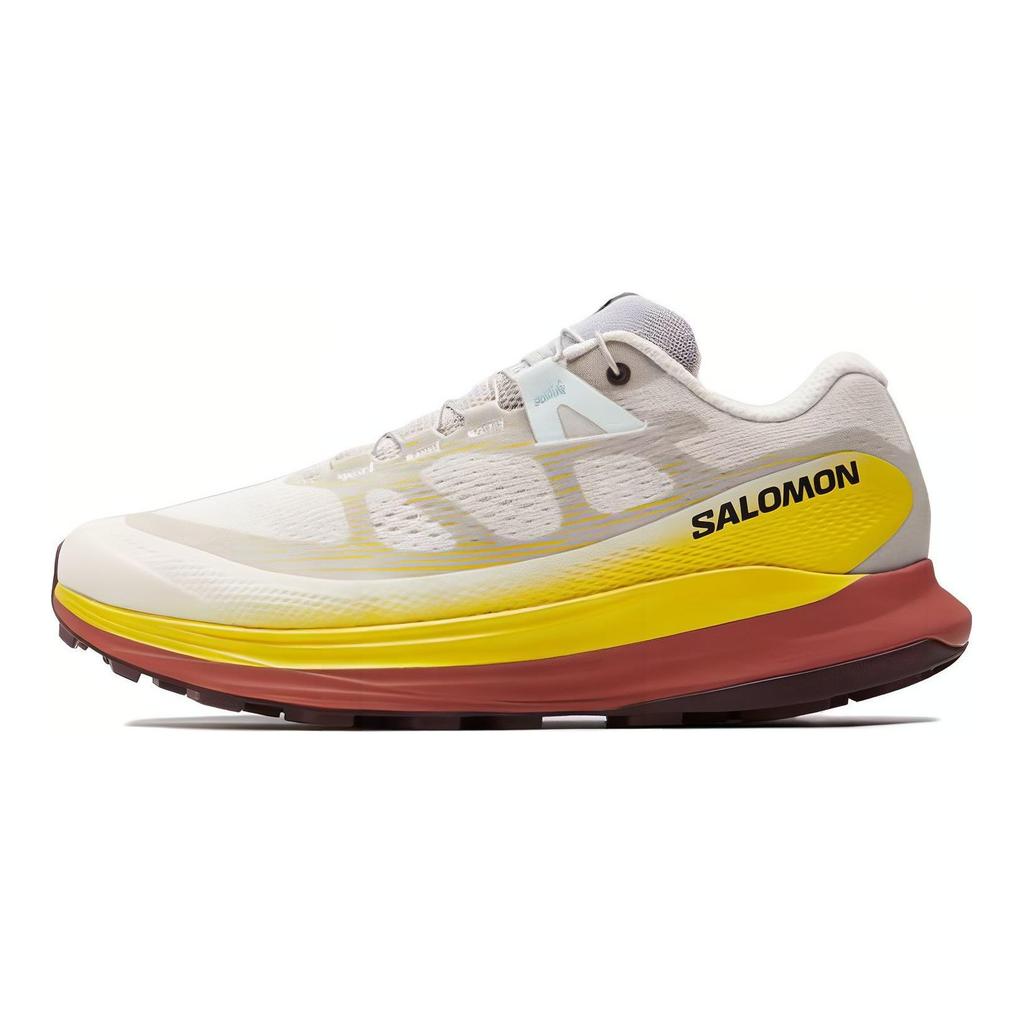 Salomon X Ultra 2 Comfortable Mesh Fabric Non-Slip Wear-Resistant Low-Top Running Shoes Women sneaker Beige Red 472116