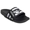 adidas Neo Adilette Comfort Adj Gul Korskärning Svart Vit Unisex Tofflor 'Svart Vit' FY3037