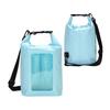 Splashes Proof Dry Bag With Transparents Window Durability Waterproofed Pouches for Fishing Snorkeling Trip