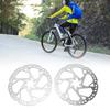 4 Piston Hydraulic Disc Brake Set Aluminium Alloy Front and Rear Brake MTB Hydraulic Brakes with 203mm Disc