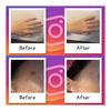Foundation tape (hide transparent earrings, hide moles), round size, same color, 5 sheets, 30 pieces, for face, ears (ocher)