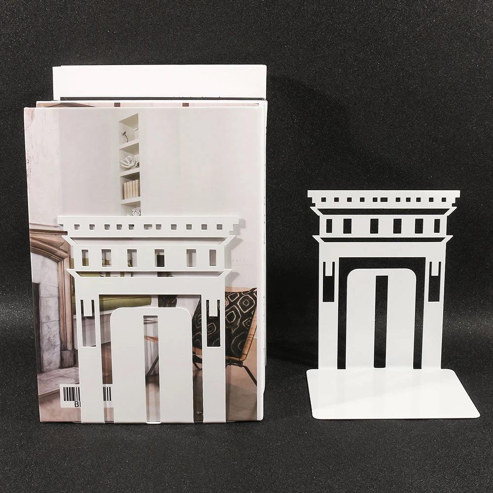 Popular Building Exquisite Bookends Houses book Support Office Desk Decoration book Holder Retractable Creative Book Stand