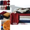 Luxuriously Soft Men's Slim Knitted Cashmere Jumper Pullover For Cozy Comfort