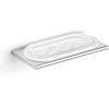 Soap Dish Stella Milano Frosted Glass Chrome 12421