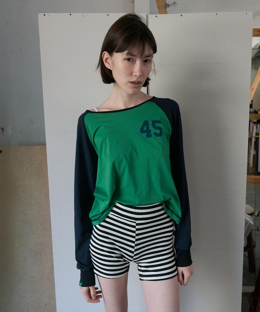 Nokeontencheu 355. 45 Airy Tee _ Green