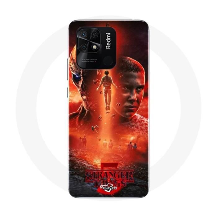 Coque pour Xiaomi Redmi 10C Stranger Things Affiche Série Saison 5 - Maniacase