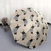 1pc Snail Shell Automatic Open/close Folding Compact Umbrella, 8-Rib Sturdy Canopy, Lightweight Portable, Everyday Use, Gift, Outdoor Umbrella, Travel