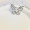 Elegant French Zircon Butterfly Brooch - Ultra-Sparkling & Versatile Fashion Pin