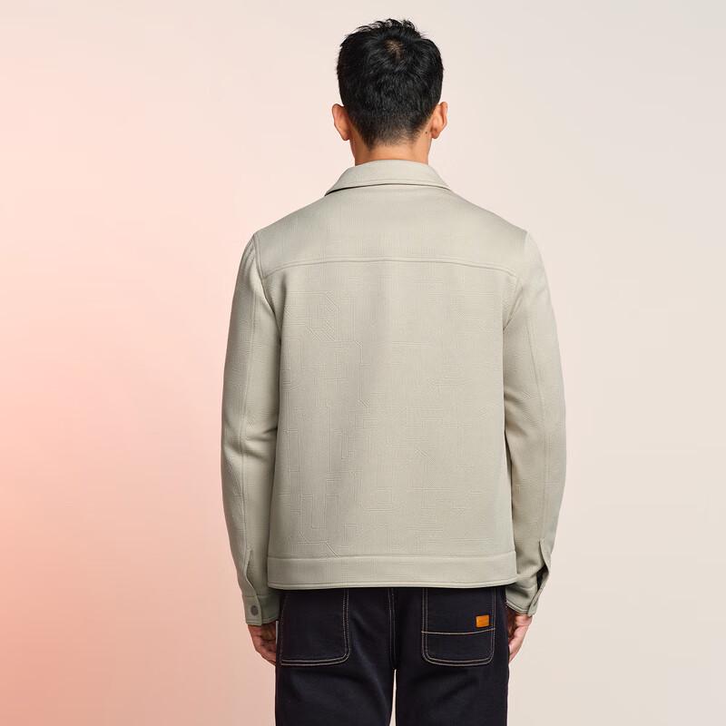 HLA Herren Stilvolle Lässige Reversjacke