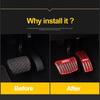 Car pedal cover Accelerator brake pedal Cover For GEELY Atals Boyue 2016 2017 2018- Emgrand NL-3 Proton X70 Coolray SX11