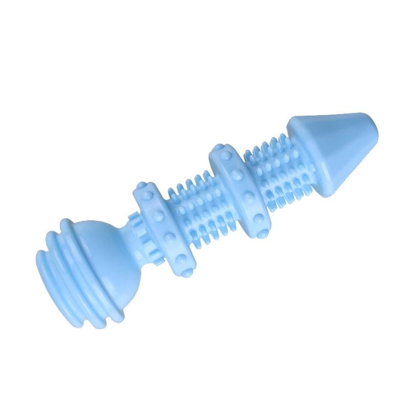 Dog Molar Supplies Dog Chew Toy Stick Soft Tooth Cleaning Massage Point Toothpaste Pet Toothbrush Molar Pet Toy