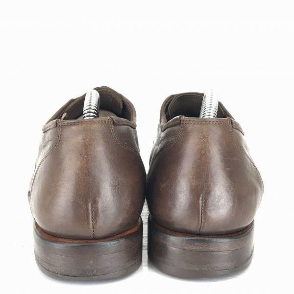 Van Bommel Netherlands Leather Straight Tip 29.0 Dark Brown Goodyear Welt Dress Shoes(USED)