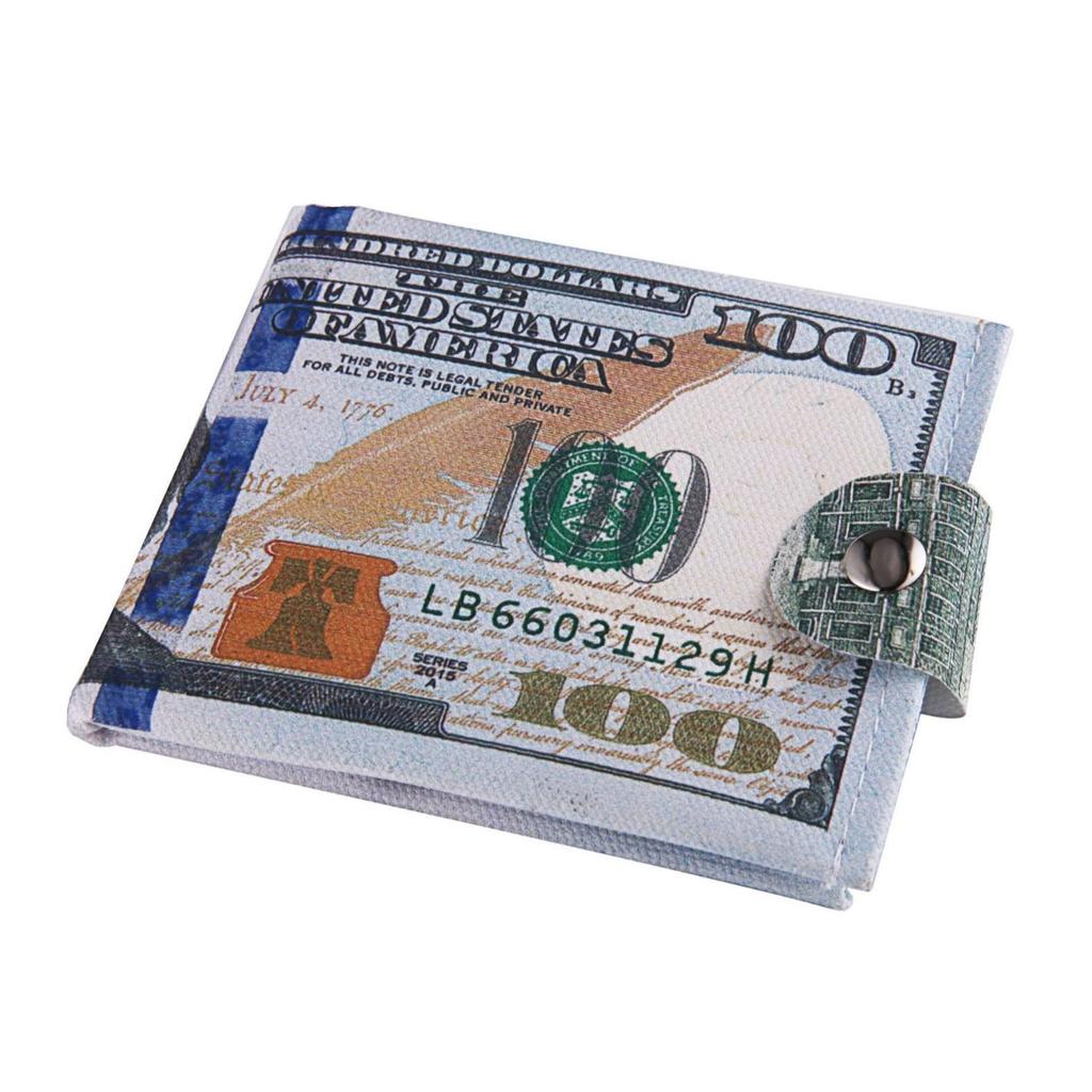 Portofel creativ din pânză pentru monede și suport pentru carduri pentru bărbați și femei