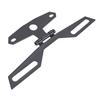 Adjustable Motorcycle License Plate Bracket Universal Folding License Plate Tail Light Mount Holder for ATV Motorbike