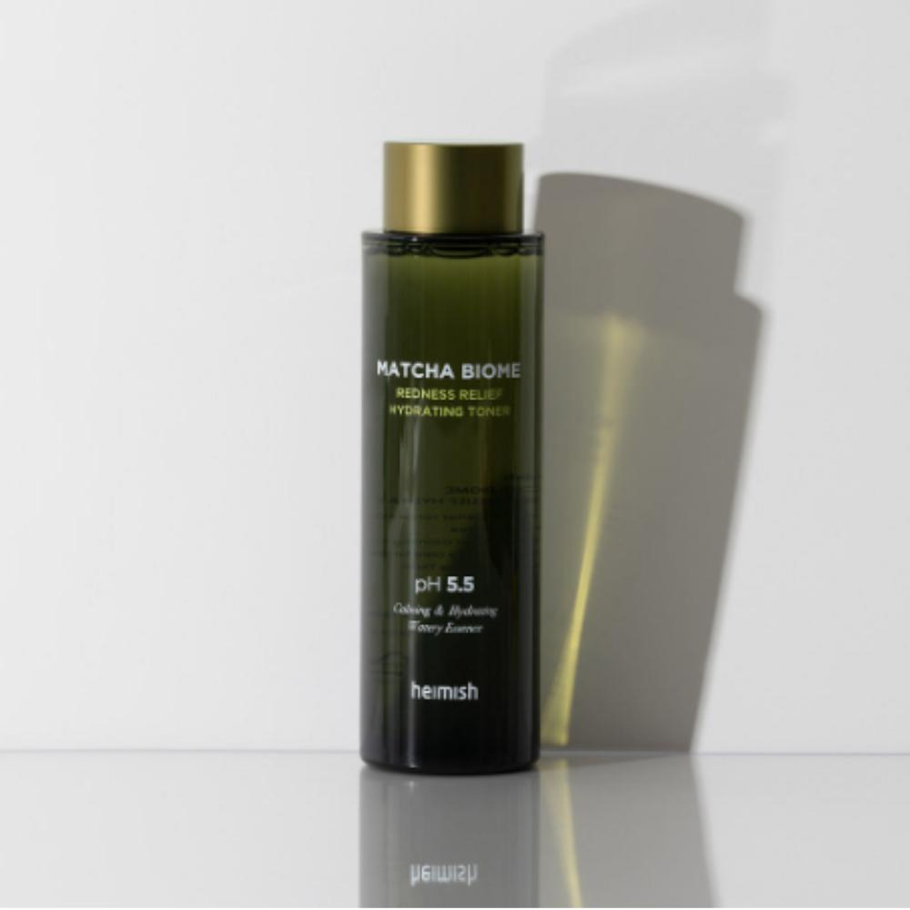 

Heimish Matcha Biome Redness Relief Hydrating Toner — Soothing Essence Toner for Redness Care (150ml)
