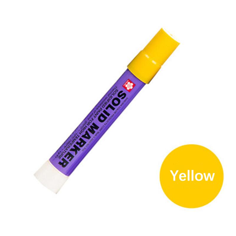 1Pcs Japan  Solid Paint Pen Waterproof Xsc Industrial Metal High Temperature Tire Marker Permanent Office Supplies