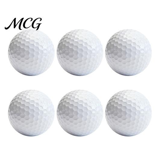 Indoor Outdoor Training Ball 1/6/12Pcs Long Distance Golf Practice Ball, Putting Swing Fairway Double Layer for Driving Range All Skill Levels Balls