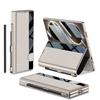Galaxy Z Fold 8 Ultra Flip Case With Stand PU Leather Cover Magnetic Anti-Scratch Shockproof Foldable Phone