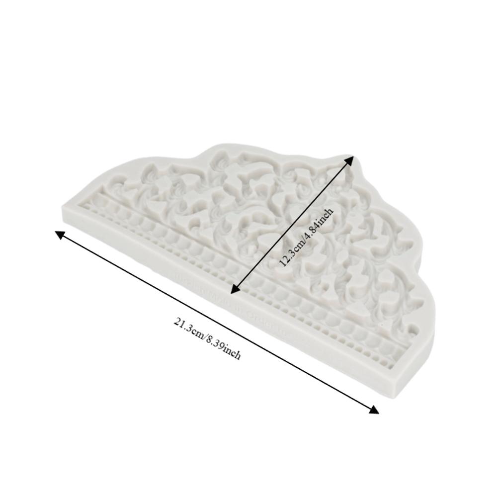 3D Relief Pattern Fondant Mold Food Grade Silicone Cake Decorating Mold Craft Making