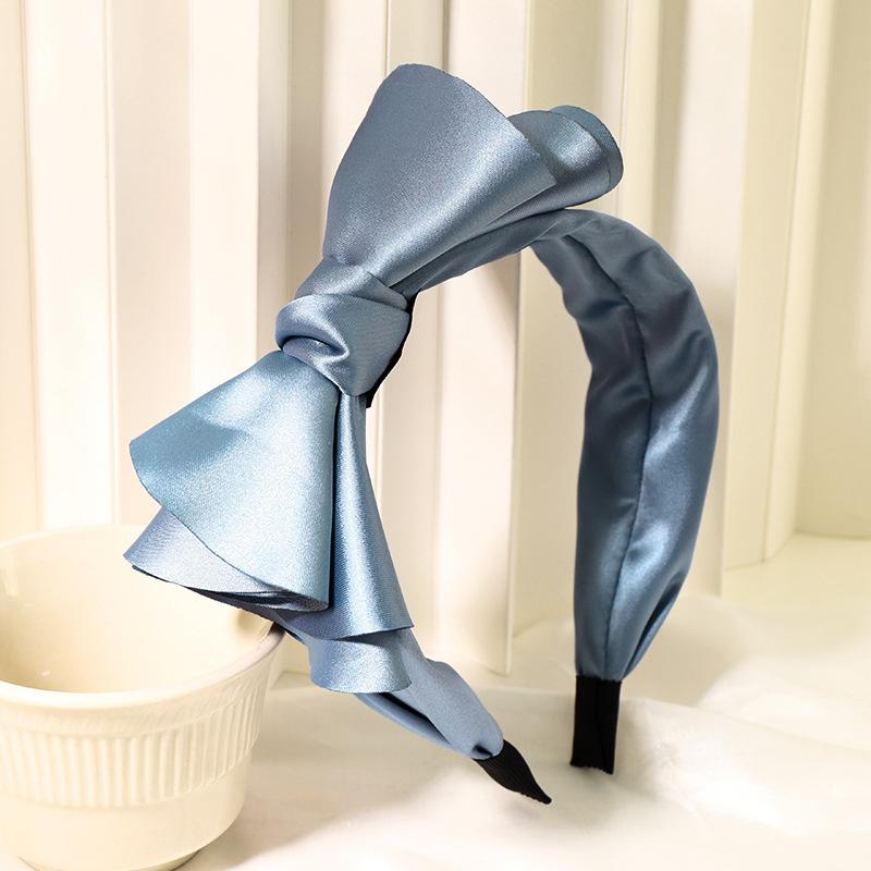 Fashion Satin Big Bow Rhinestone Hairbands Headbands Ornament Accessories For Women Hair Accessories
