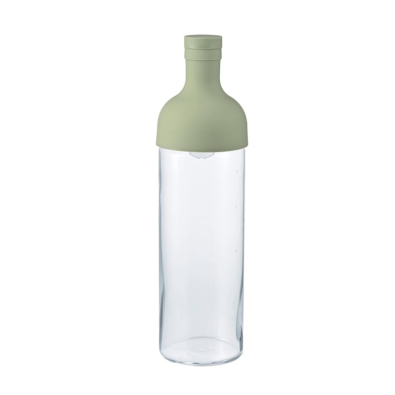 HARIO Filter-in Bottle, 750ml capacity, Smoky Green, Made in Japan, Gift, Present, FIB-75-SG