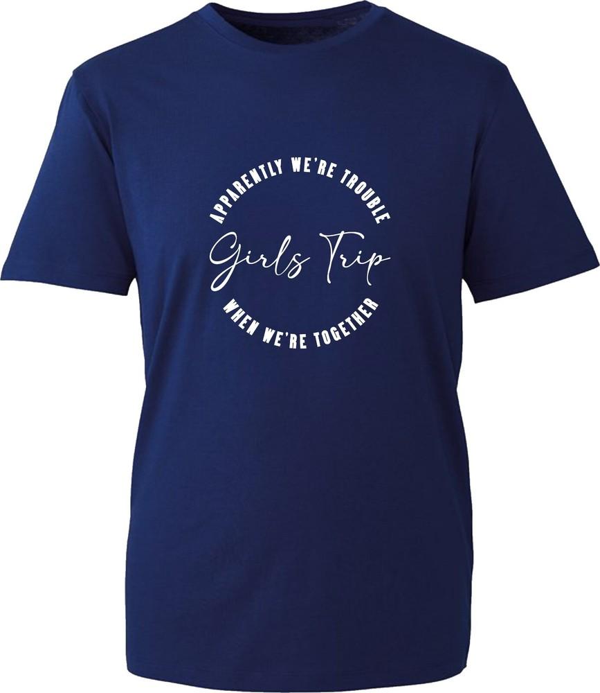 Girls Trip TShirt Apparently Were Trouble When We Are Together Unisex Gift Tee S
