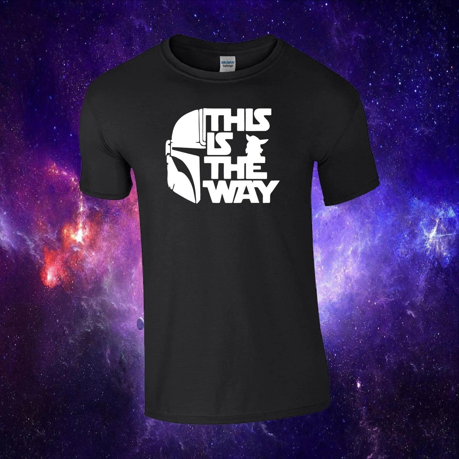 This Is The Way Mandalorian Grogu Inspired Kids/Adults Unisex Top T-shirt Tee 4XL