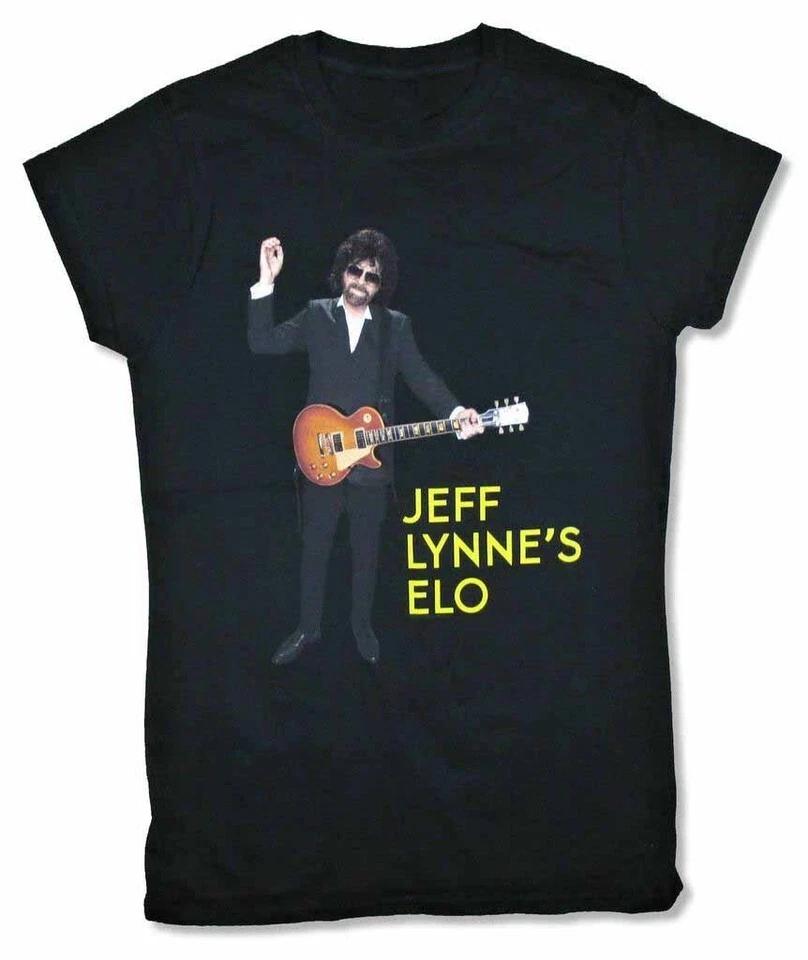 Jeff Lynne ELO Shirt Guitarist Black Classic Uniex S-2345XL UU190 M