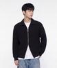 AGOD Refined Two-Way Knit Zip-Up [Black]