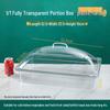 Wuhe Rectangular Acrylic Display Tray with Arched Lid