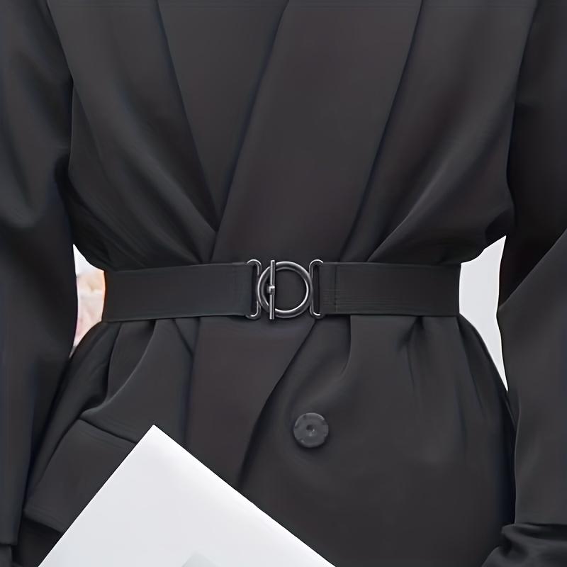 

A stretchable elastic waistband, a waistband corset, an elastic waist belt, suitable for coats, dresses, and jeans. чёрный