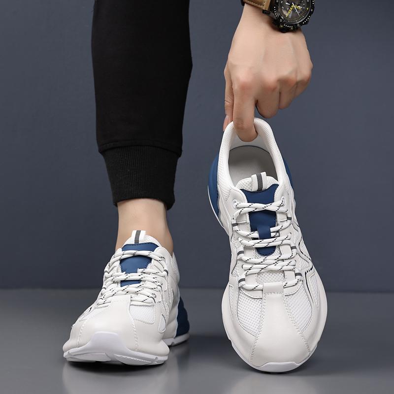 Fashion New Men's Sneakers Casual Breathable Mesh Sports Shoes Summer New Male's Outdoor Walking Shoes Comfort Fashion Running Shoes