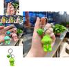 Colorful Silicone Keychains With Cute Dino And Animal Characters For Kids