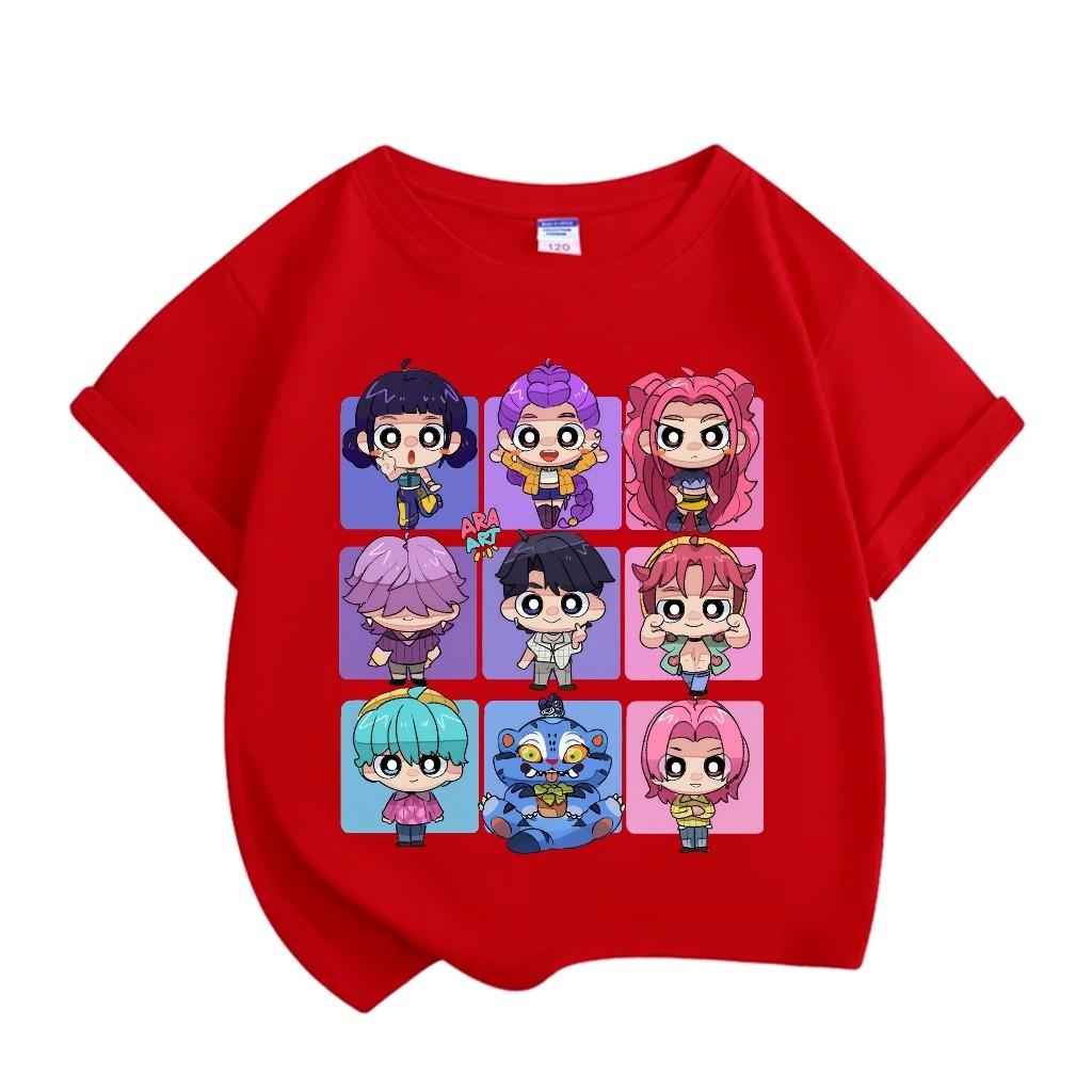 

Fashionable children s T-shirt short sleeved casual T-shirt for boys and girls 160