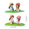 Fairy Garden Fairies Figurines Miniature Garden Accessories Outdoor Indoor Girls Sisters Yard Home Decoration Desk Decor