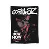 Gorillazs Rock Music Knitted Blanket Flannel Lightweight Throw Blanket for Outdoor Travel Bedroom Quilt