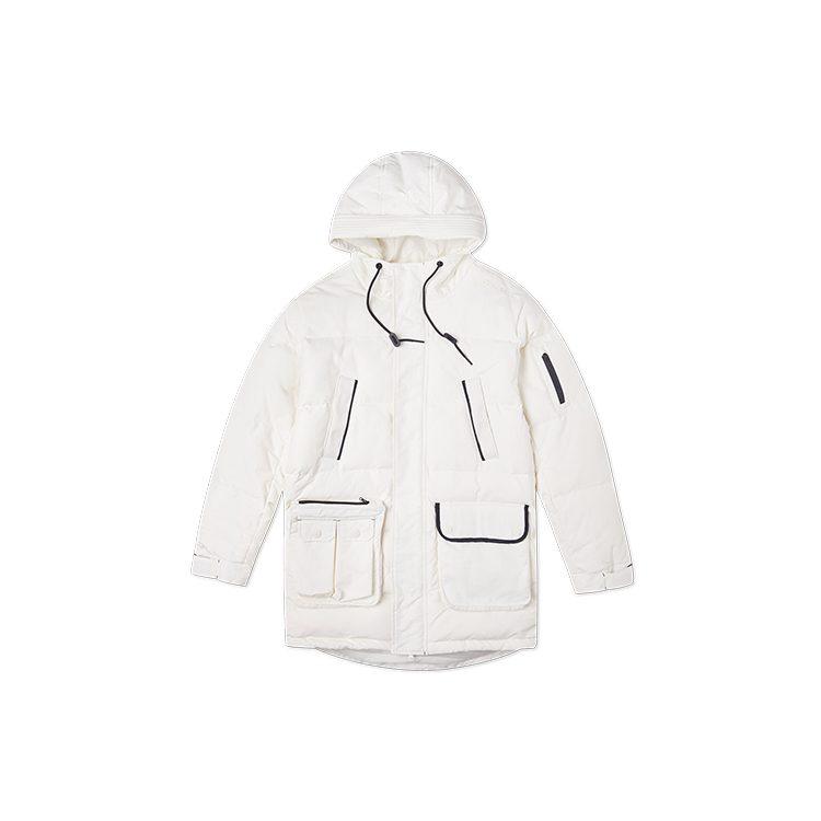 Converse Down Jacket Winter Men's Milk White 10019988-A02