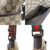 Used GUCCI Shoulder Bag 189751 Schlie Line GG Canvas Beige Casual