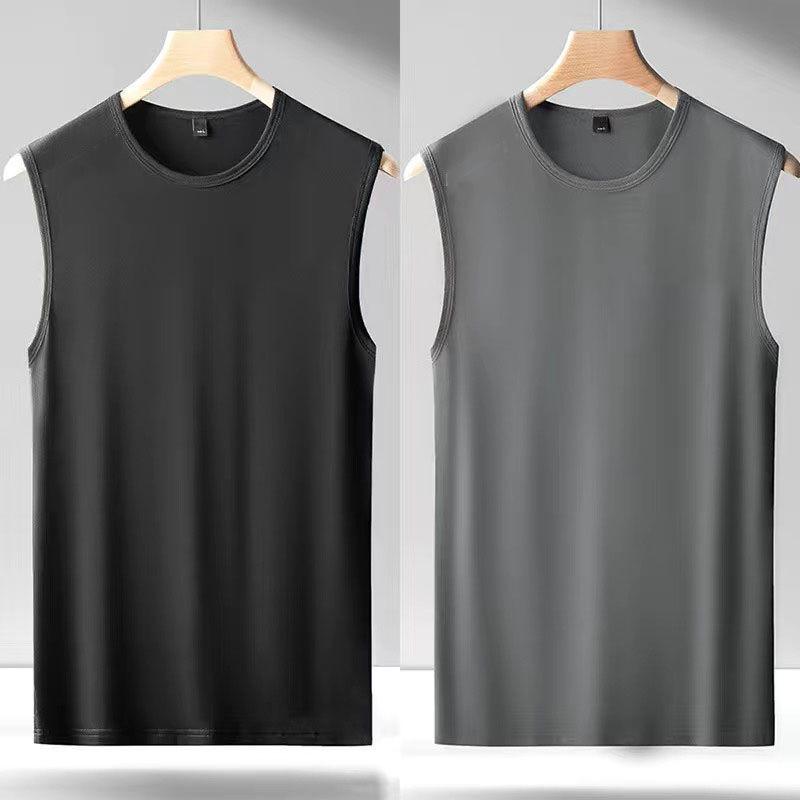 Summer 2024 Men's Breathable Mesh Vest - Trendy Sports Tee
