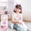 Pink Cat Ears Ear Protector Noise Cancelling Safety Reduction Ear Muff Noise Reduction Muffs  Kids