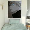 VIKAMA Jujutsu Kaisen Anime Tapestry Wall Hanging for Bedroom Living Room Dorm Manga Fans Aesthetic Home Decor