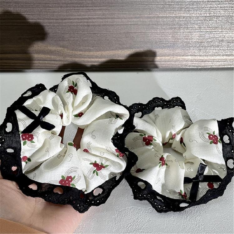 Bows Hair Tie Multi Layer Hair Catch Lacework Hair Tie Scrunchies Hair Rope