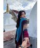 Yunnan Lijiang Ethnic Style Women's Thickened Travel Shawl Cloak