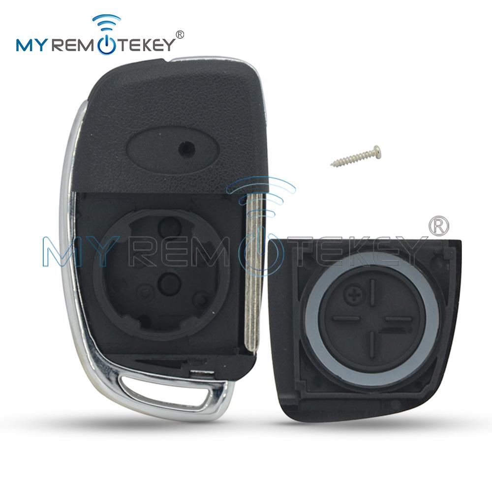 Remtekey Fcc Id Rke-4F08 Flip Remote Key Shell For Hyundai I20 I30 3 Button