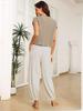 2023 Women's Two-Piece Casual Knit Sweater Set - Short Sleeve, Comfortable Fashion Outfit
